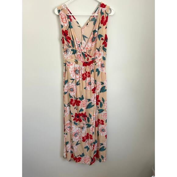Roxy In The Mood For Dance Floral Wrap Dress - Size XS - Picture 3 of 11